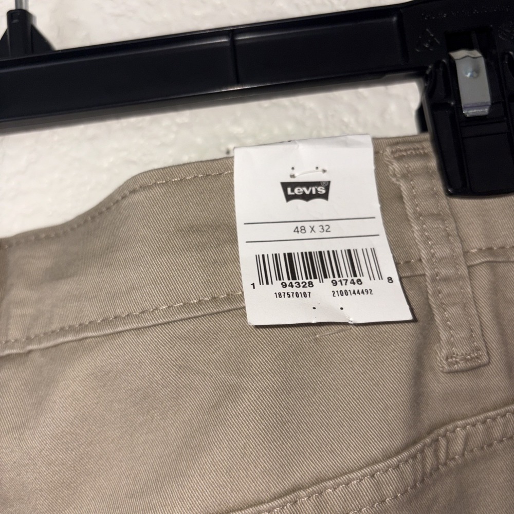 Levi's 541 Jeans Khaki Men's Size 48x32(30) Athletic Taper Stretch Twill Tech - Picture 10 of 10